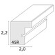 Deknudt S45RH7 13x18 Holz grau/beige