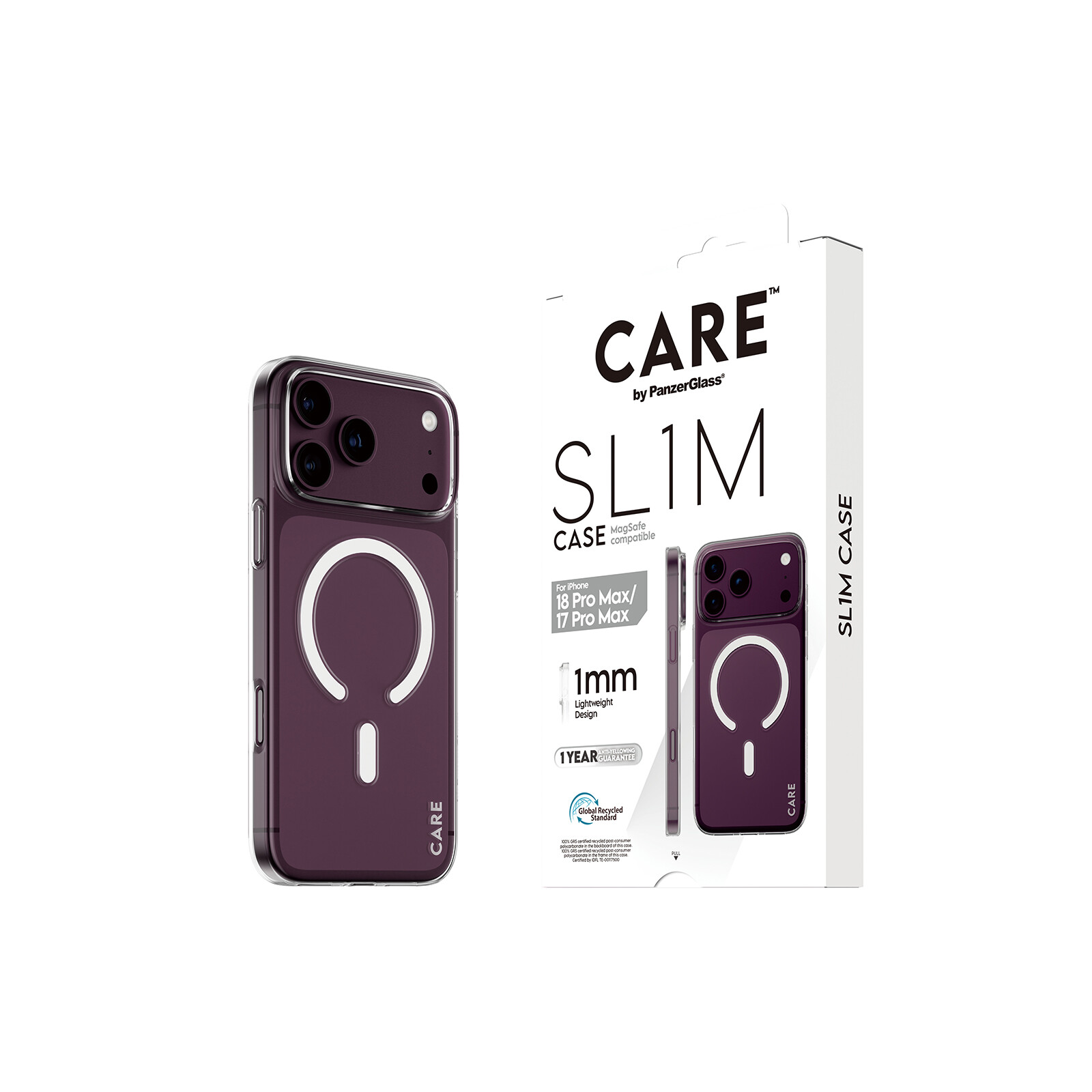 Care Back Cover SL1M mit MagSafe Apple iPhone 2026 Pro Max/ 17 Pro Max
