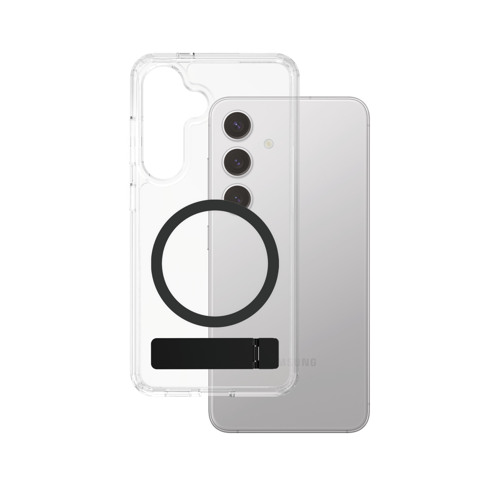CARE PanzerGlass Case Transparent Kickstand S25