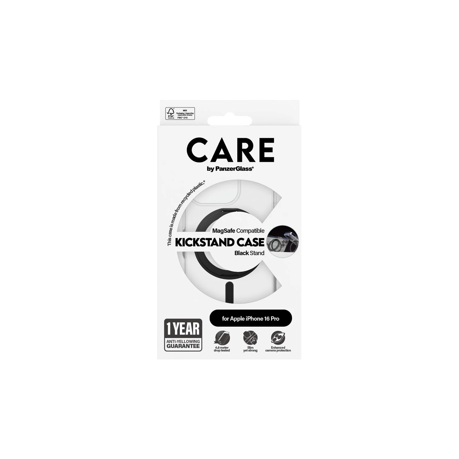 Care Back Cover Kickstand Magsafe Apple iPhone 16 Pro