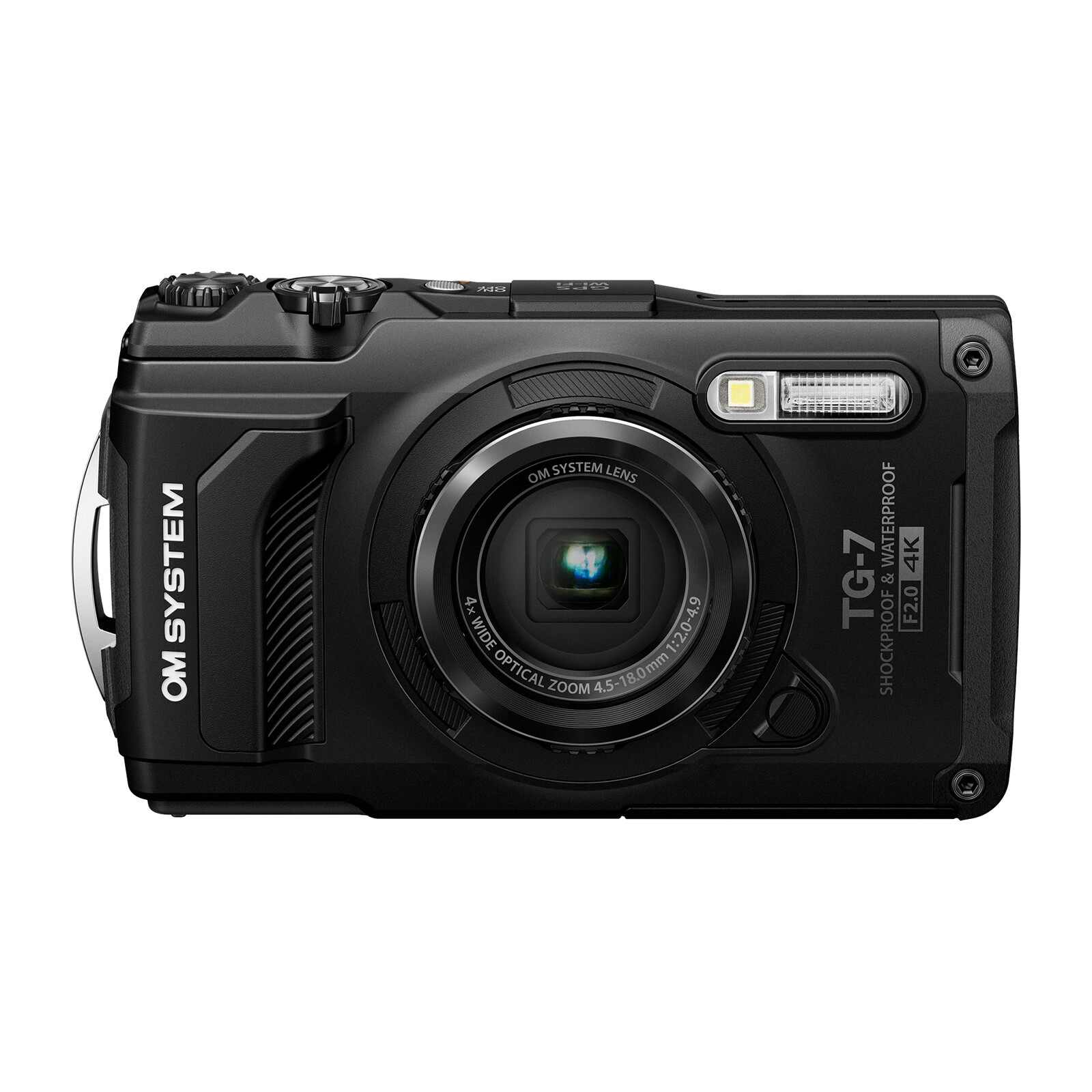 OM System TG-7 schwarz Outdoor-/Unterwasserkamera