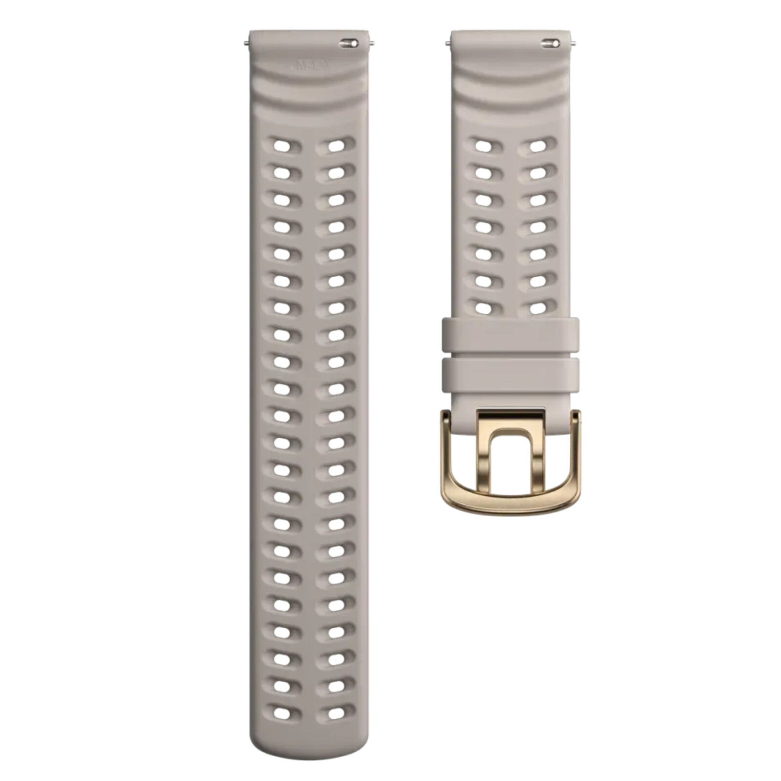 Polar Armband 22mm S-L Sport grau/gold