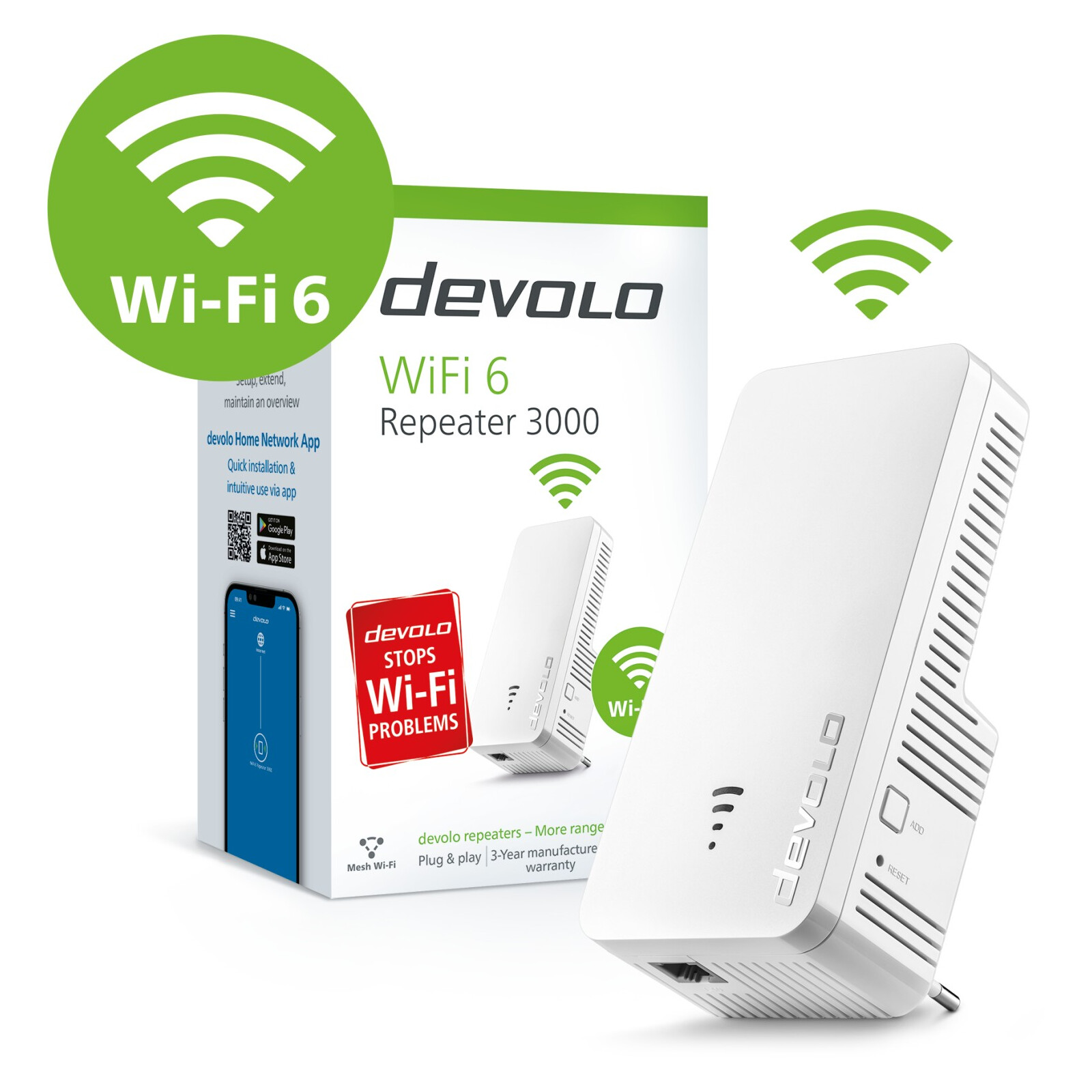 Devolo WiFi 6 Repeater 3000 