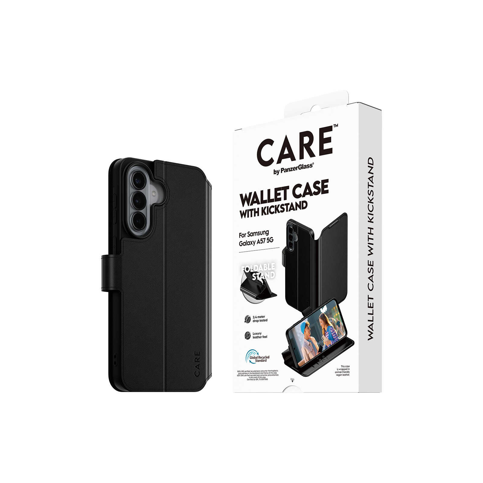 Care Wallet Case mit Kickstand Samsung Galaxy A57 5G