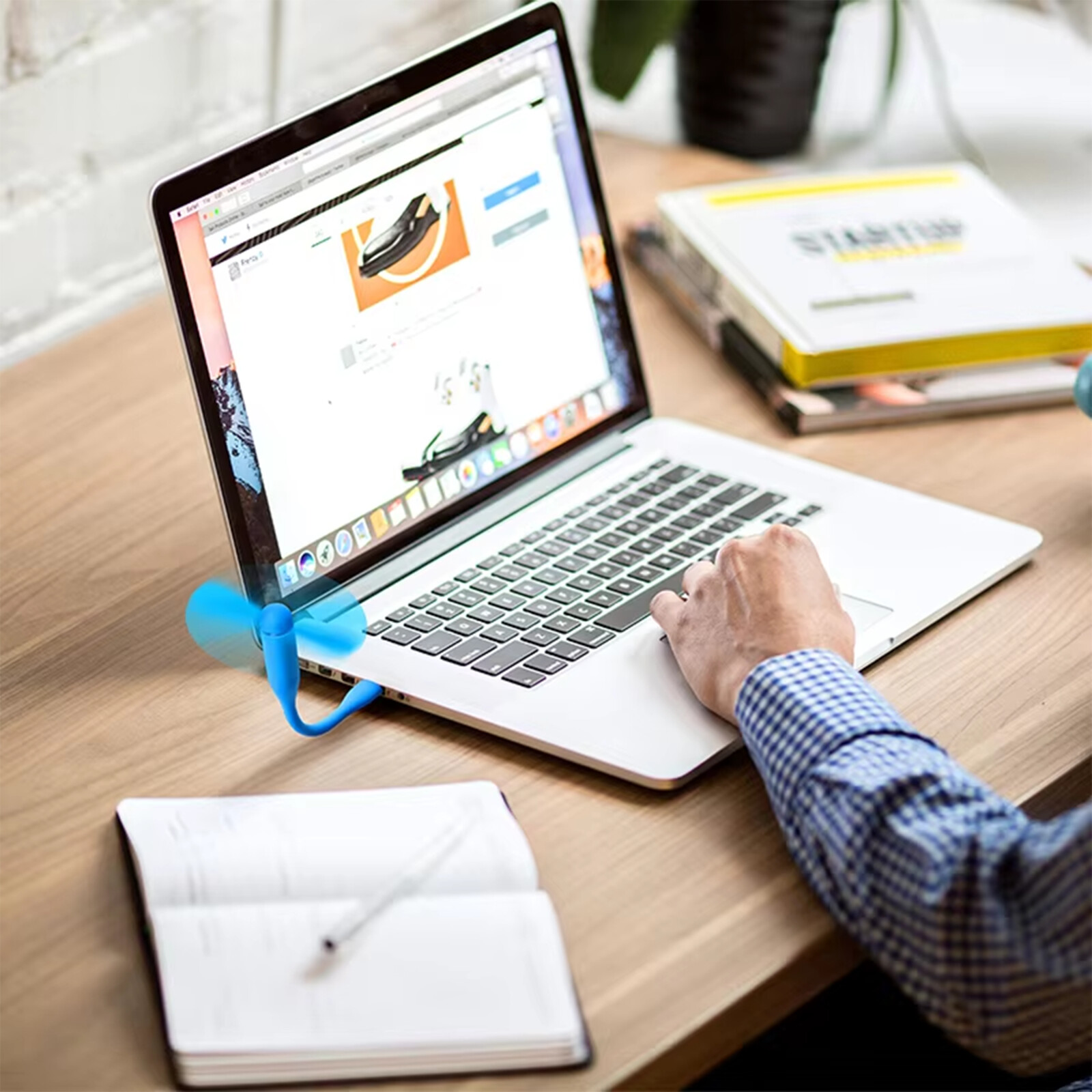 Felixx Mini Ventilator mit USB Typ-C Anschluss