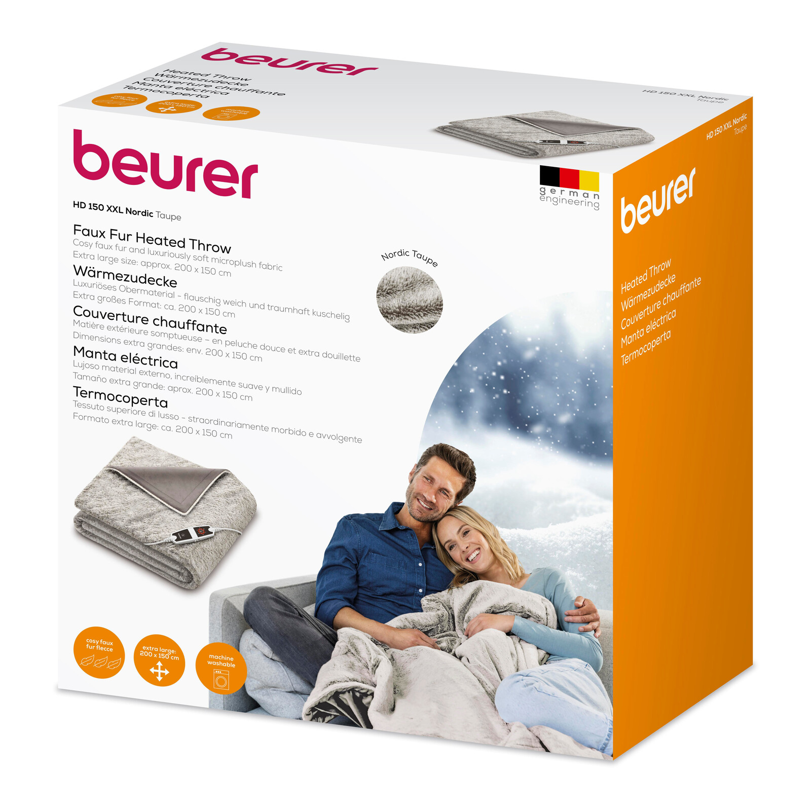 Beurer Wärmedecke HD 150 XXL Nordic