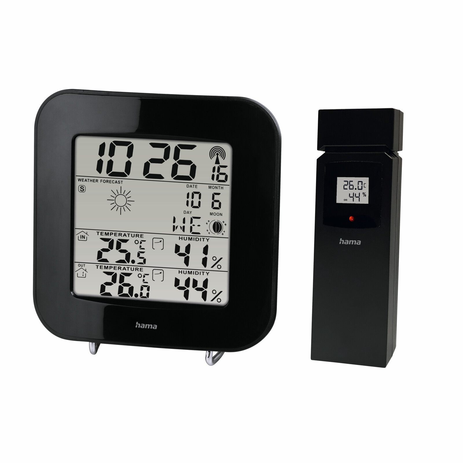 Hama Wetterstation EWS-200 Schwarz
