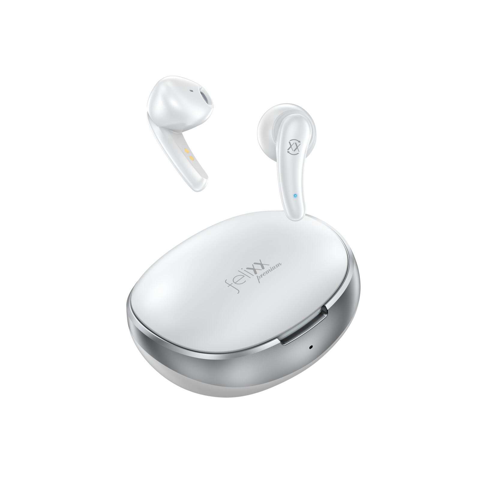 felixx Premium BT TWS Headset Essence 2 white