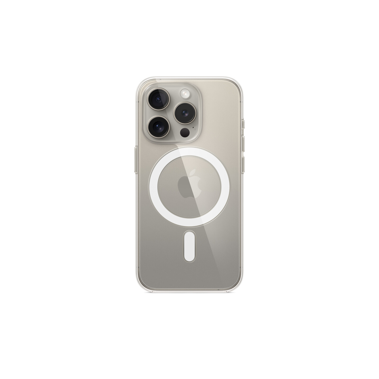 Apple iPhone 15 Pro Clear Case mit MagSafe
