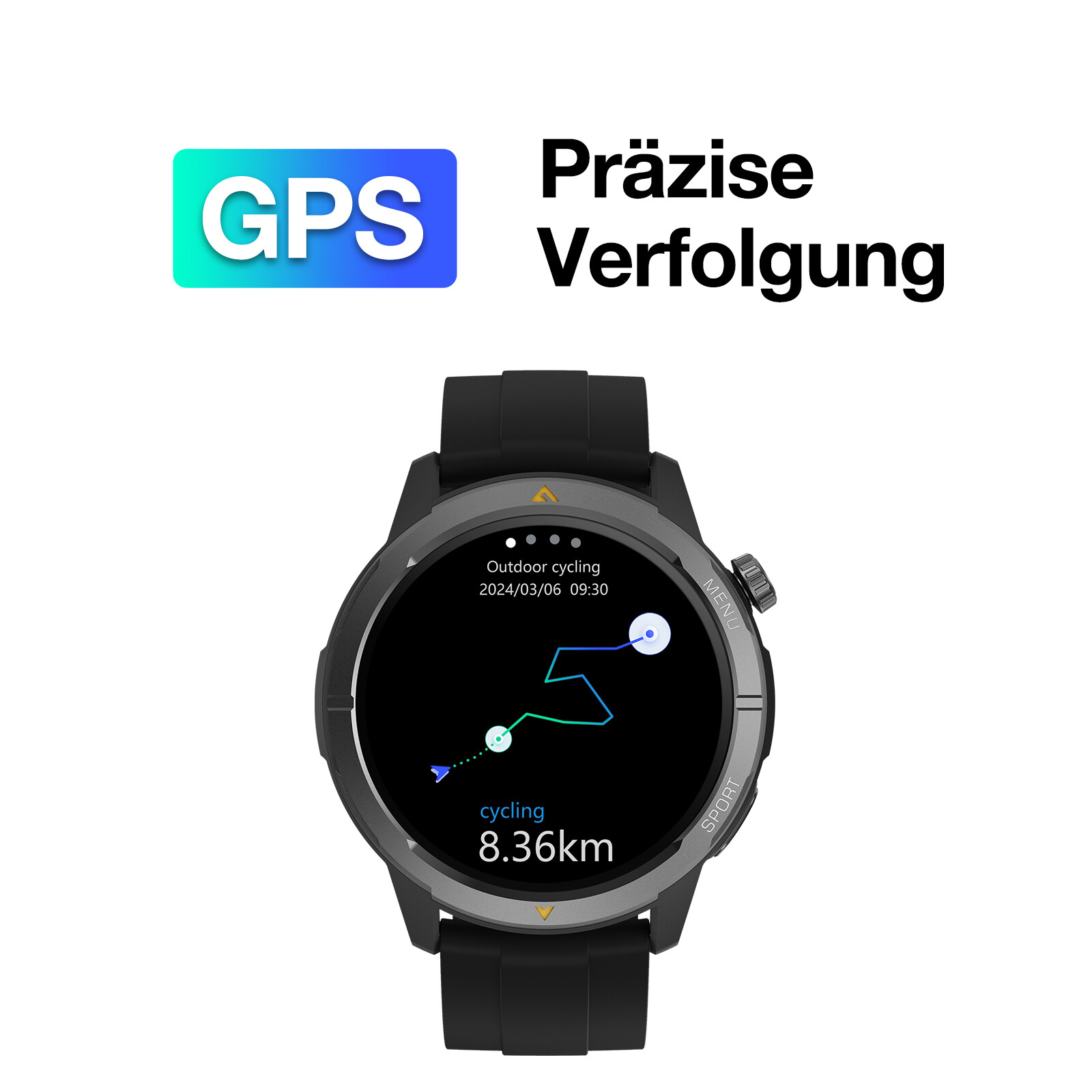 AGM Legion Smartwatch Black