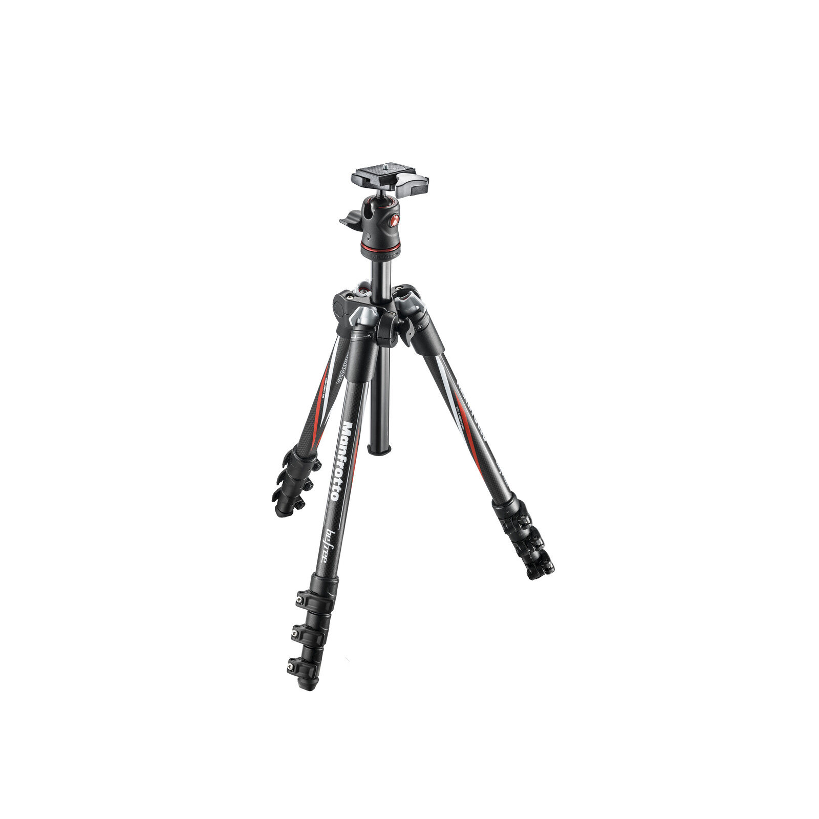 Manfrotto Befree Carbon schwarz mit Kugelkopf