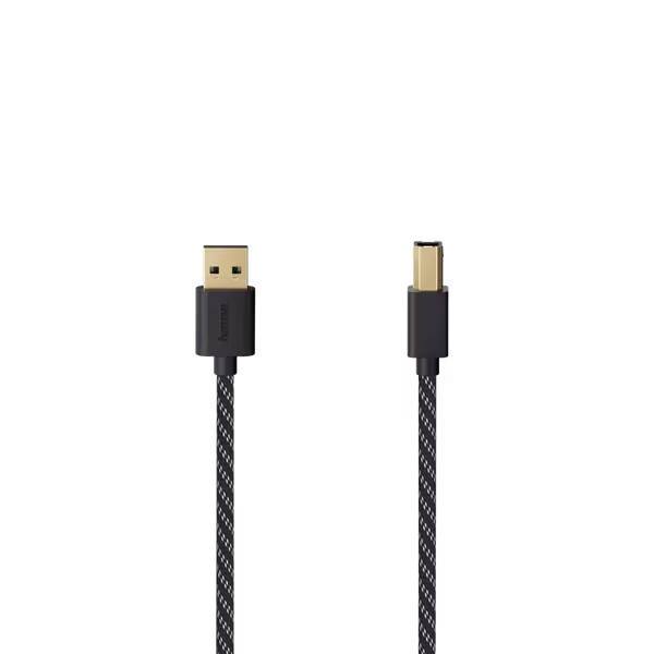 Hama USB-Kabel USB-A auf USB-B Drucker