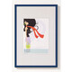 Bilderrahmen New Lifestyle 30x40cm Kunststoff blau