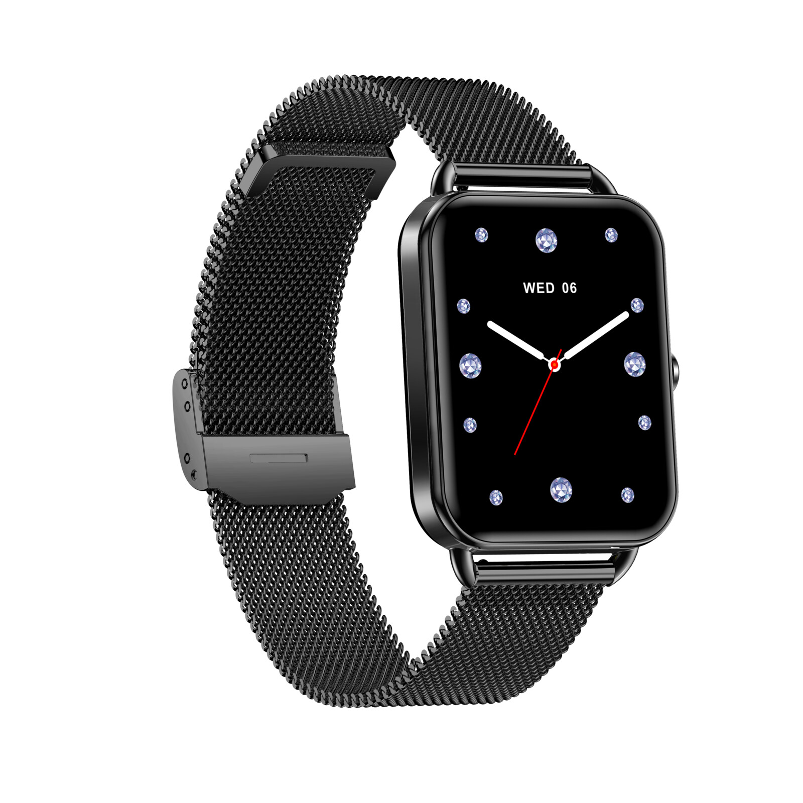 Felixx Smartwatch F606, Amoled 1.65, LADY, black