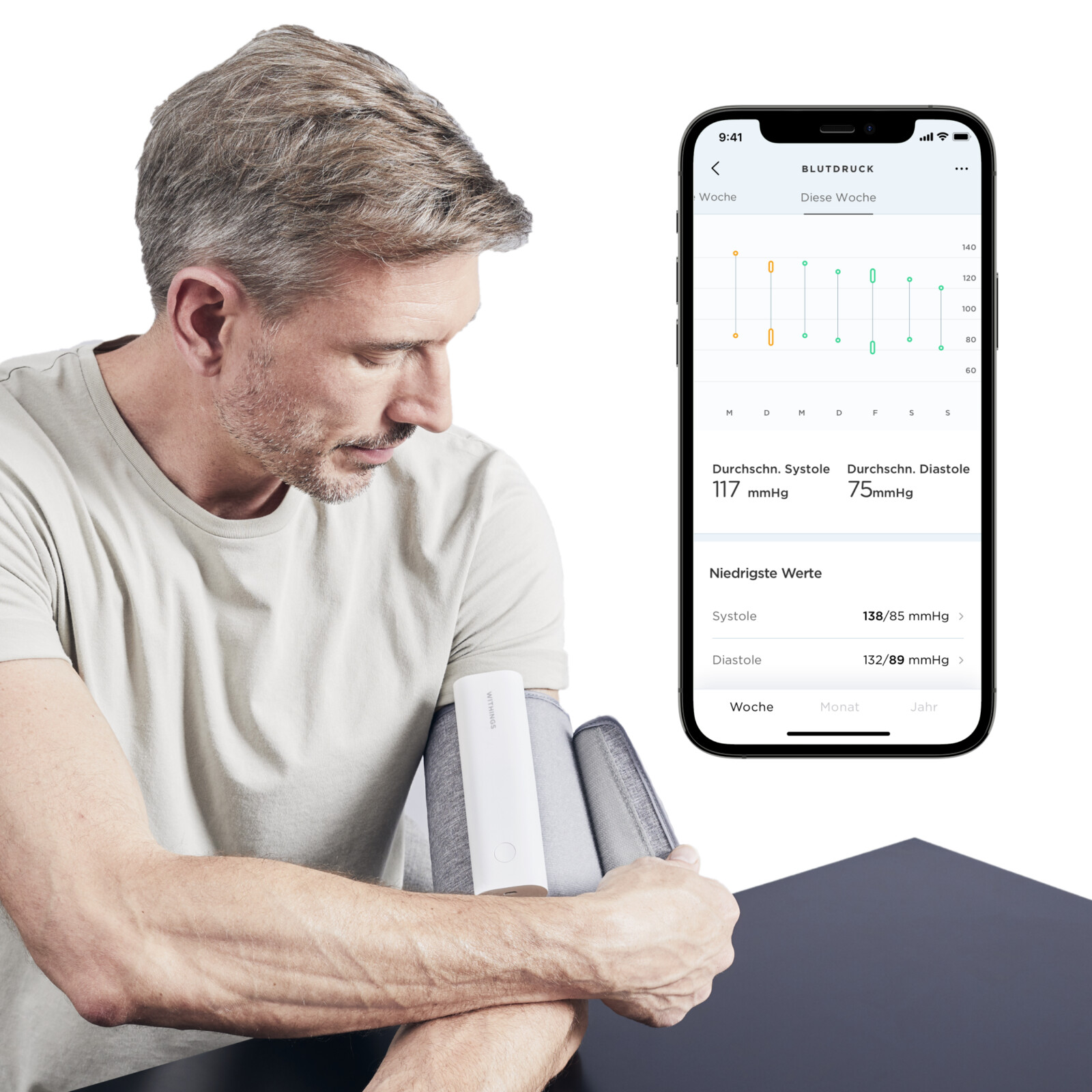 Withings Blutdruckmessger&auml;t BPM Connect