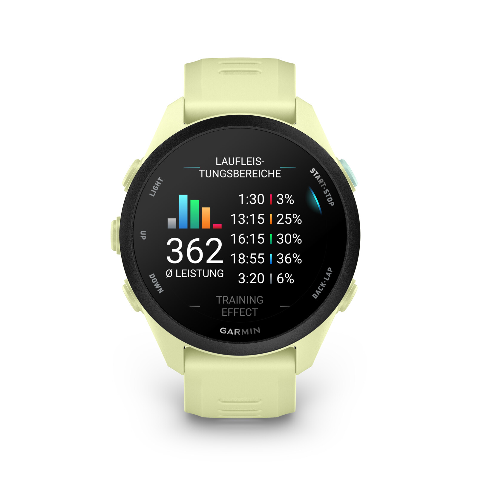 Garmin Forerunner 70 zitrone/schwarz