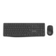 Beatec 2,4-GHz-Funk-Tastatur- und Maus-Set Black