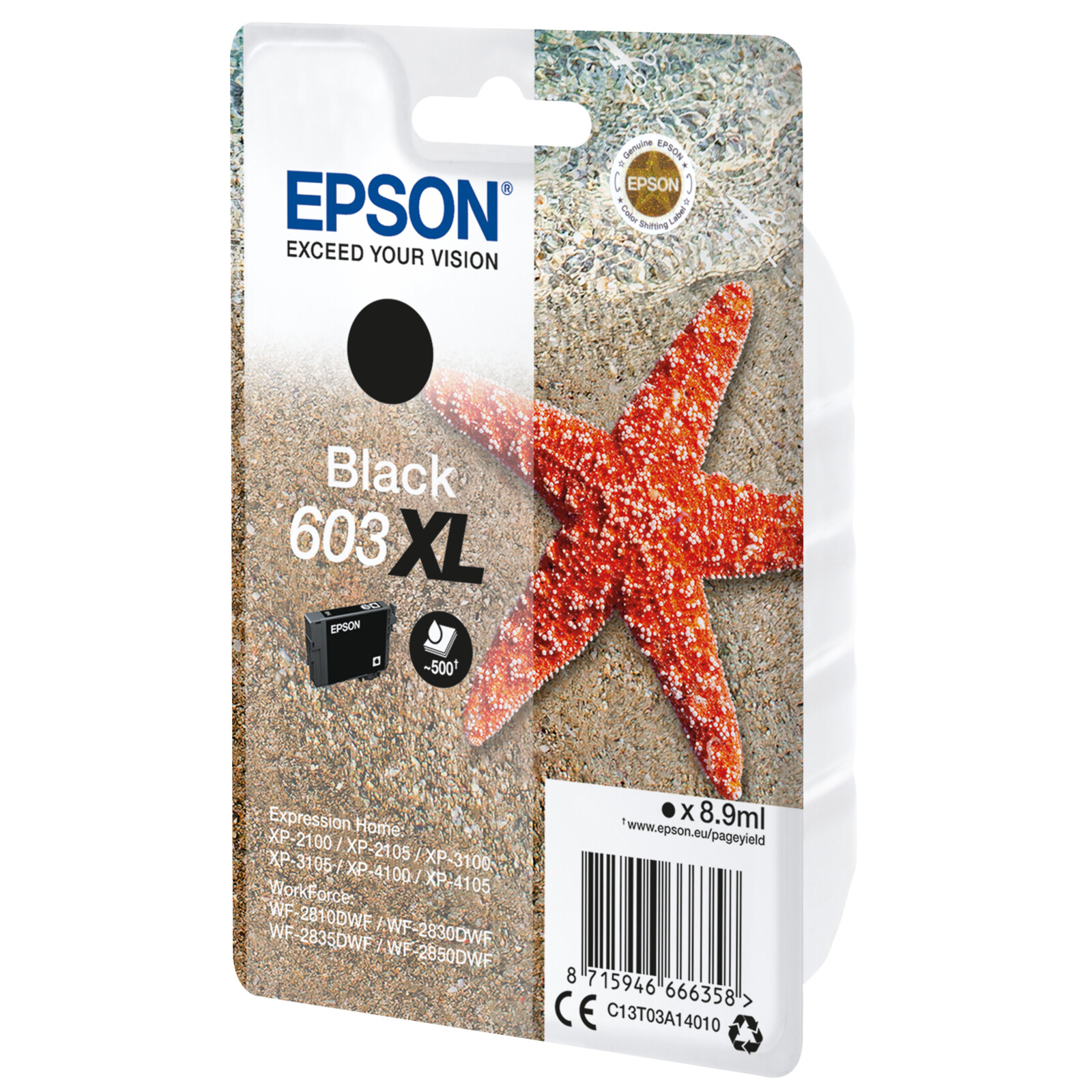 Epson 603XL Tinte schwarz