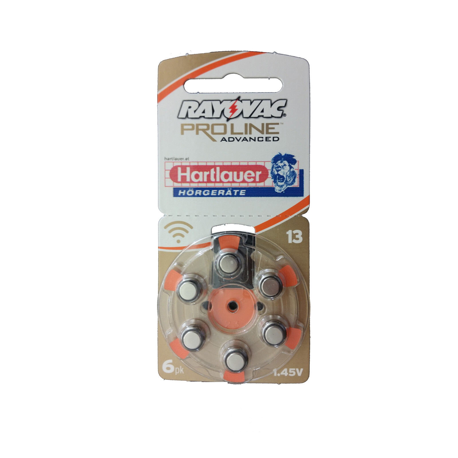 Rayovac 13 Ultra Proline Mercury Free 6er H&ouml;rger&auml;tebatterien