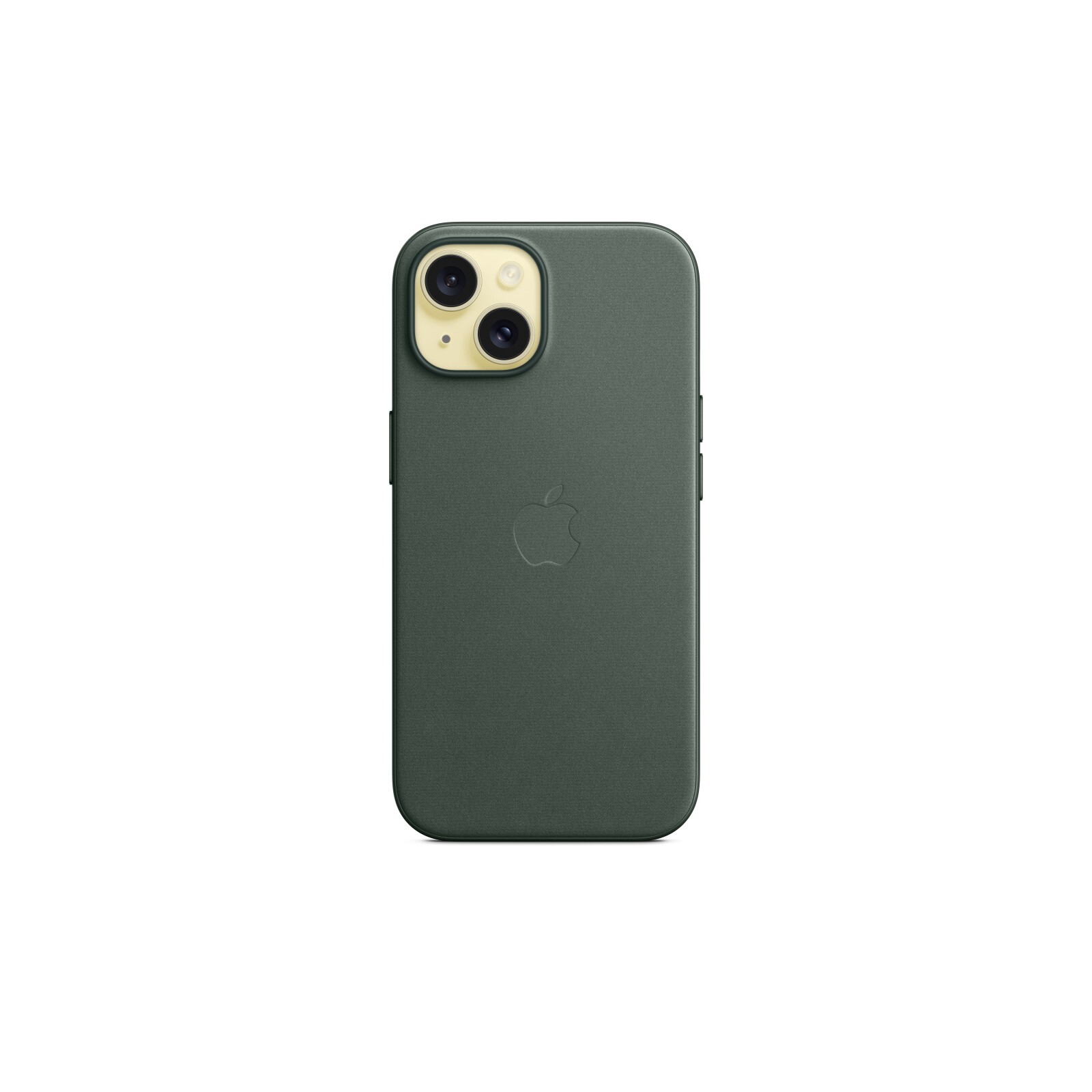 Apple iPhone 15 FineWoven Case mit MagSafe evergreen