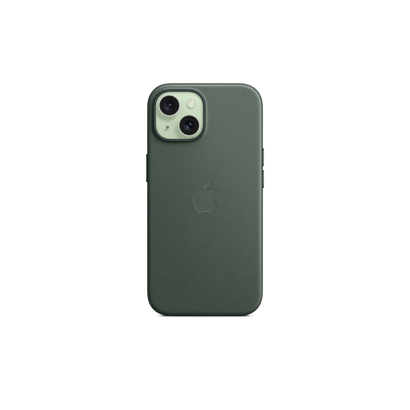 Apple iPhone 15 FineWoven Case mit MagSafe evergreen