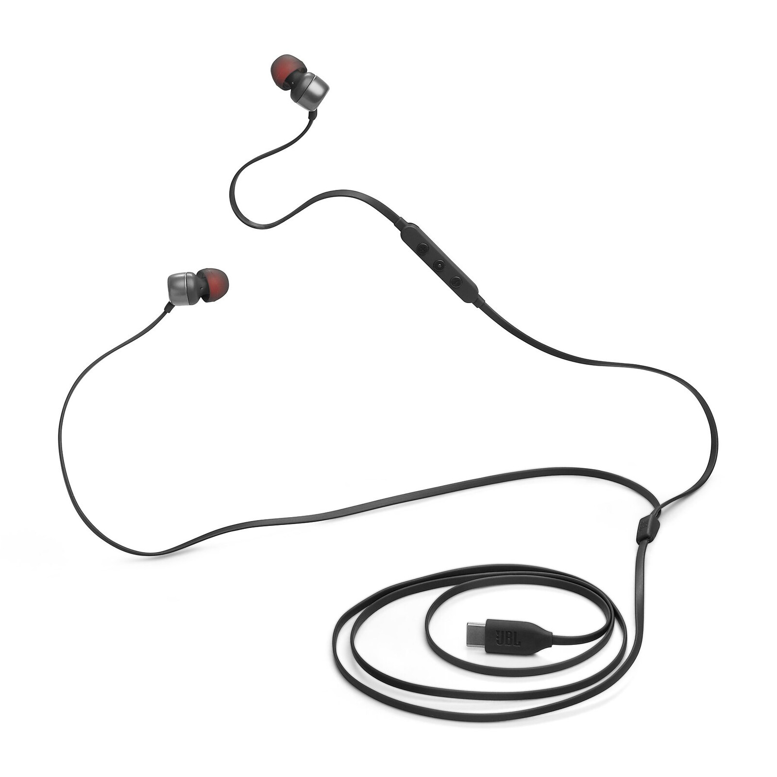 JBL TUNE310C kabelgebundener USB-C In-Ear Kopfh&ouml;rer schwarz