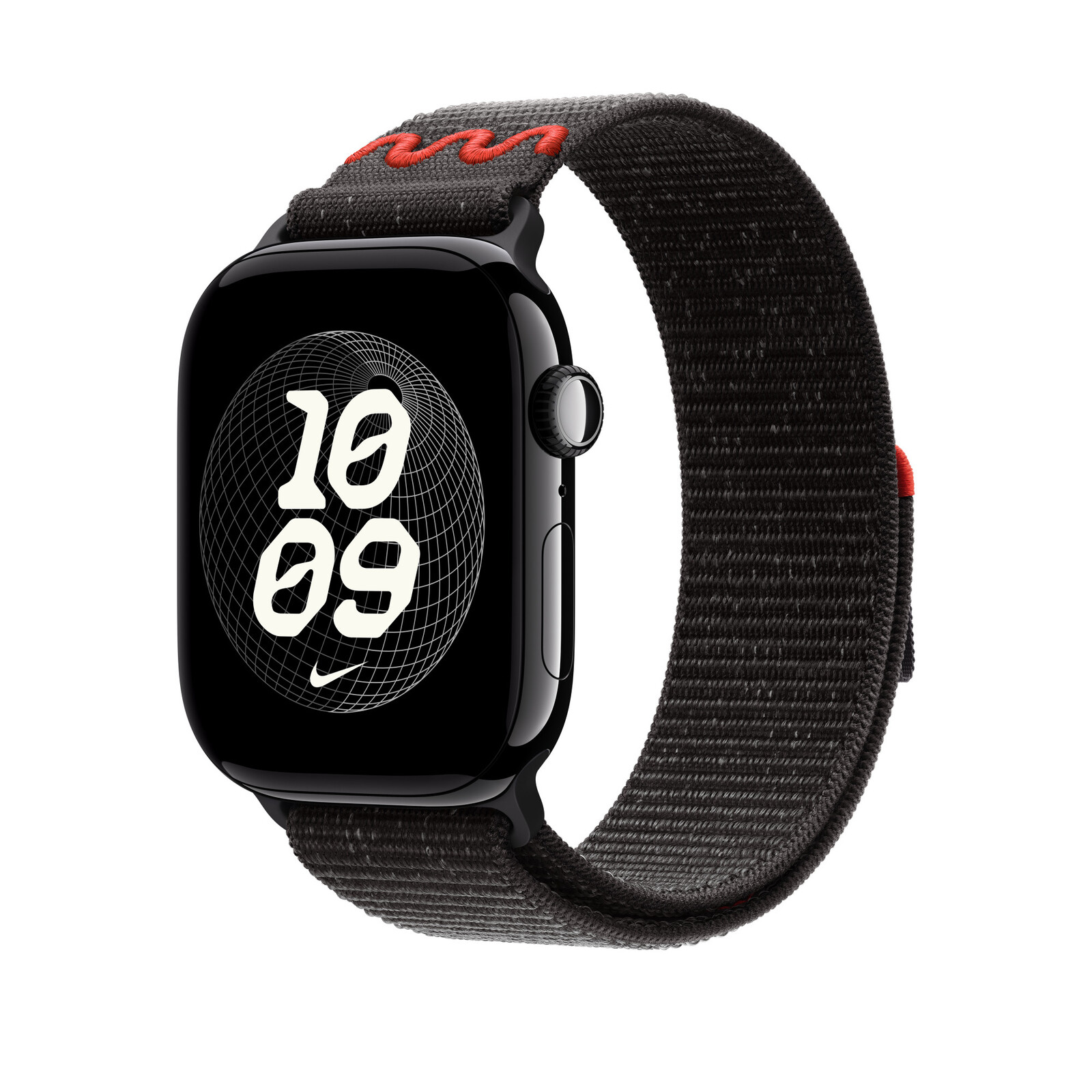 Apple Watch 46mm Midnight Black Nike Sport Loop