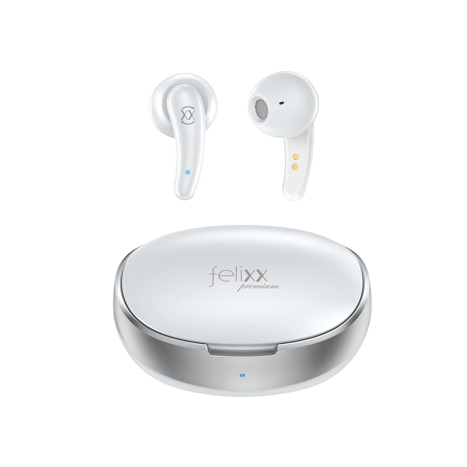 felixx Premium BT TWS Headset Essence 2 white
