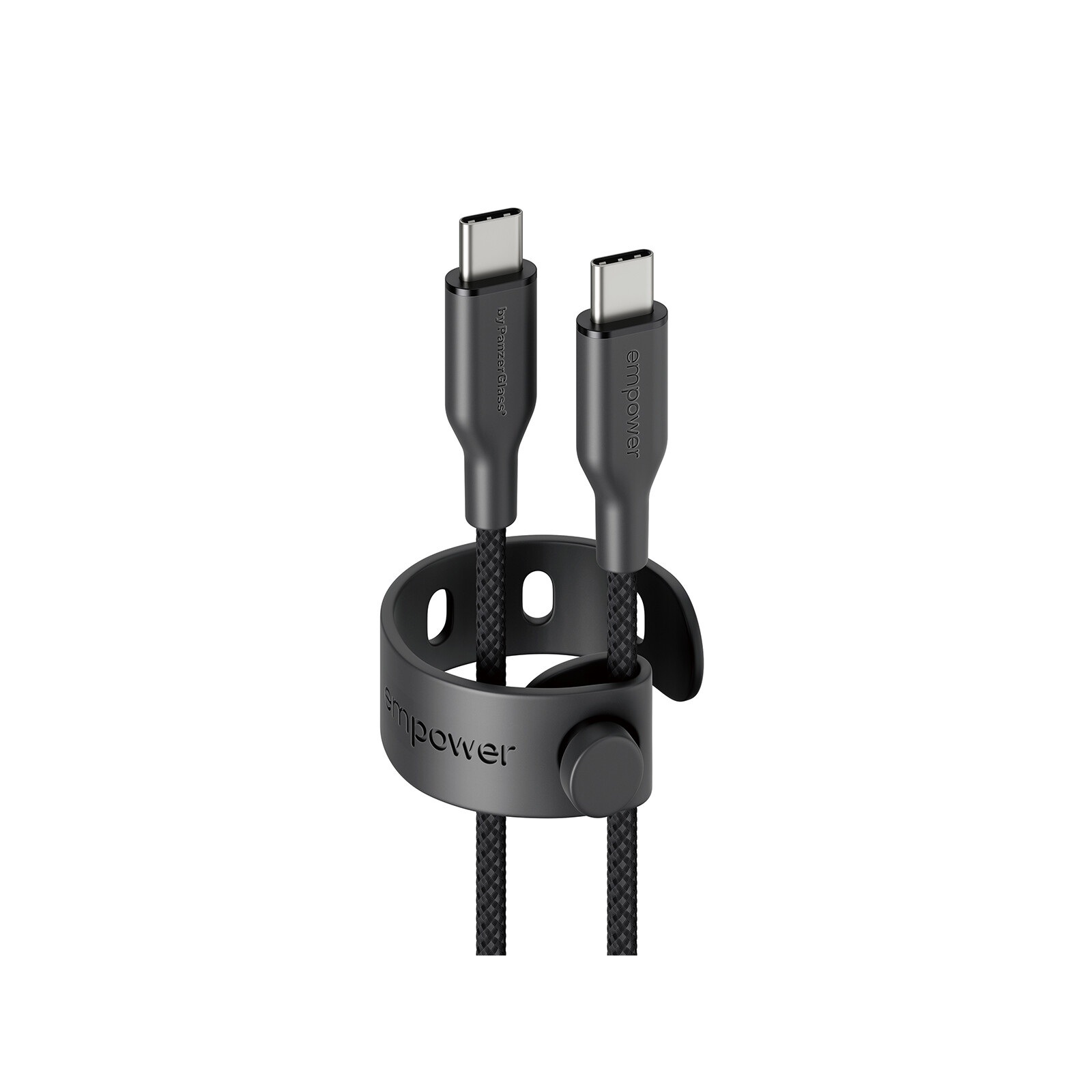 Emporia by PanzerGlass 60W USB-C/USB-C USB 2.0 1,2M Black
