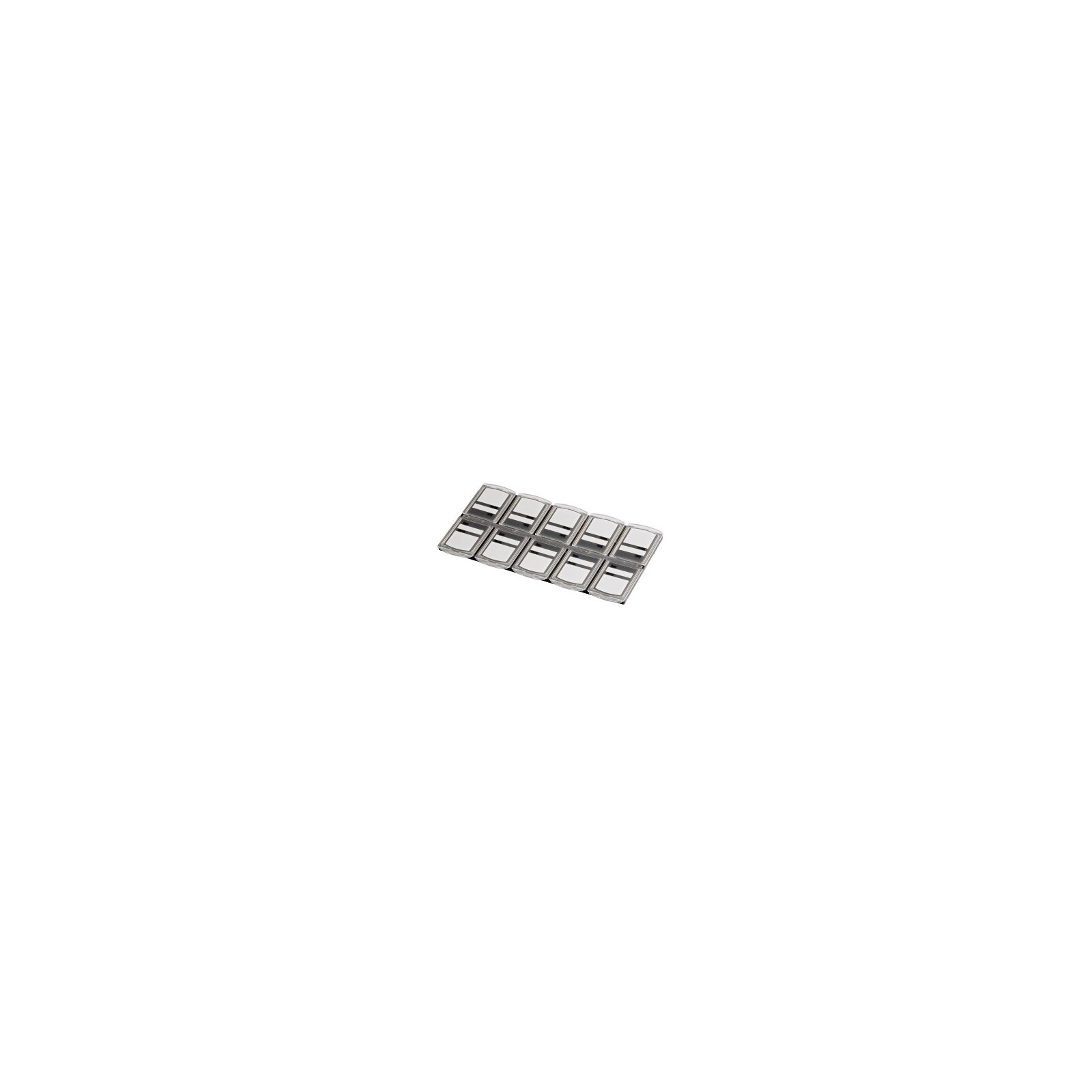 Hama Speicherkarten Box schwarz/transparent