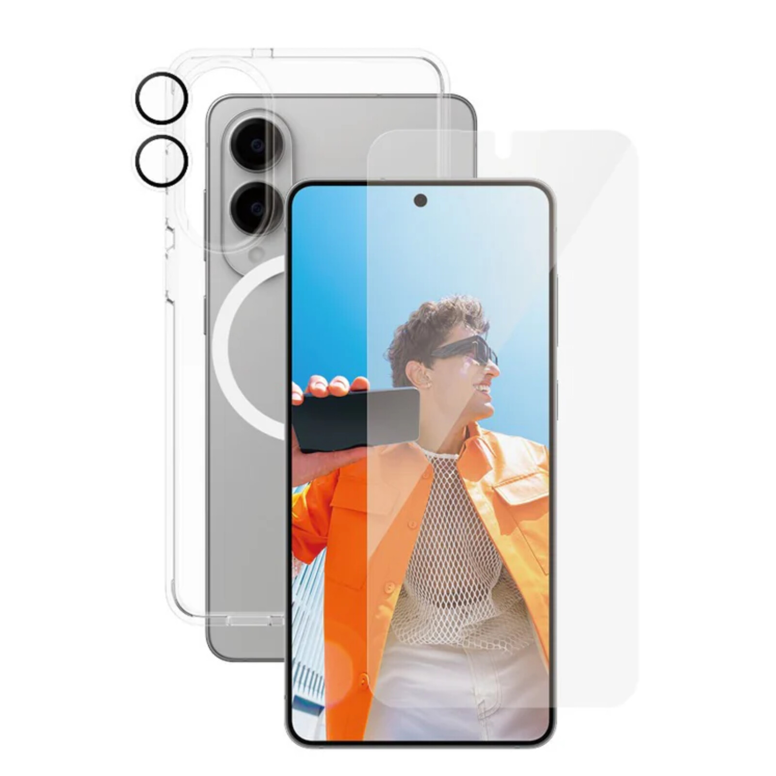 PanzerGlass CARE Flagship 3-in-1 Samsung Galaxy 2025 edge