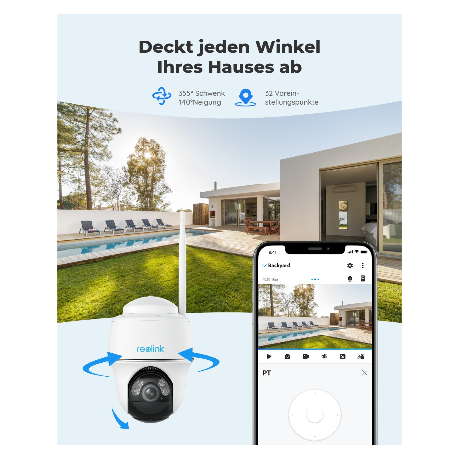 Reolink Argus Series B430 wei&szlig;