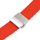 Mika Uhrenarmband Uni 18mm Silikon rot
