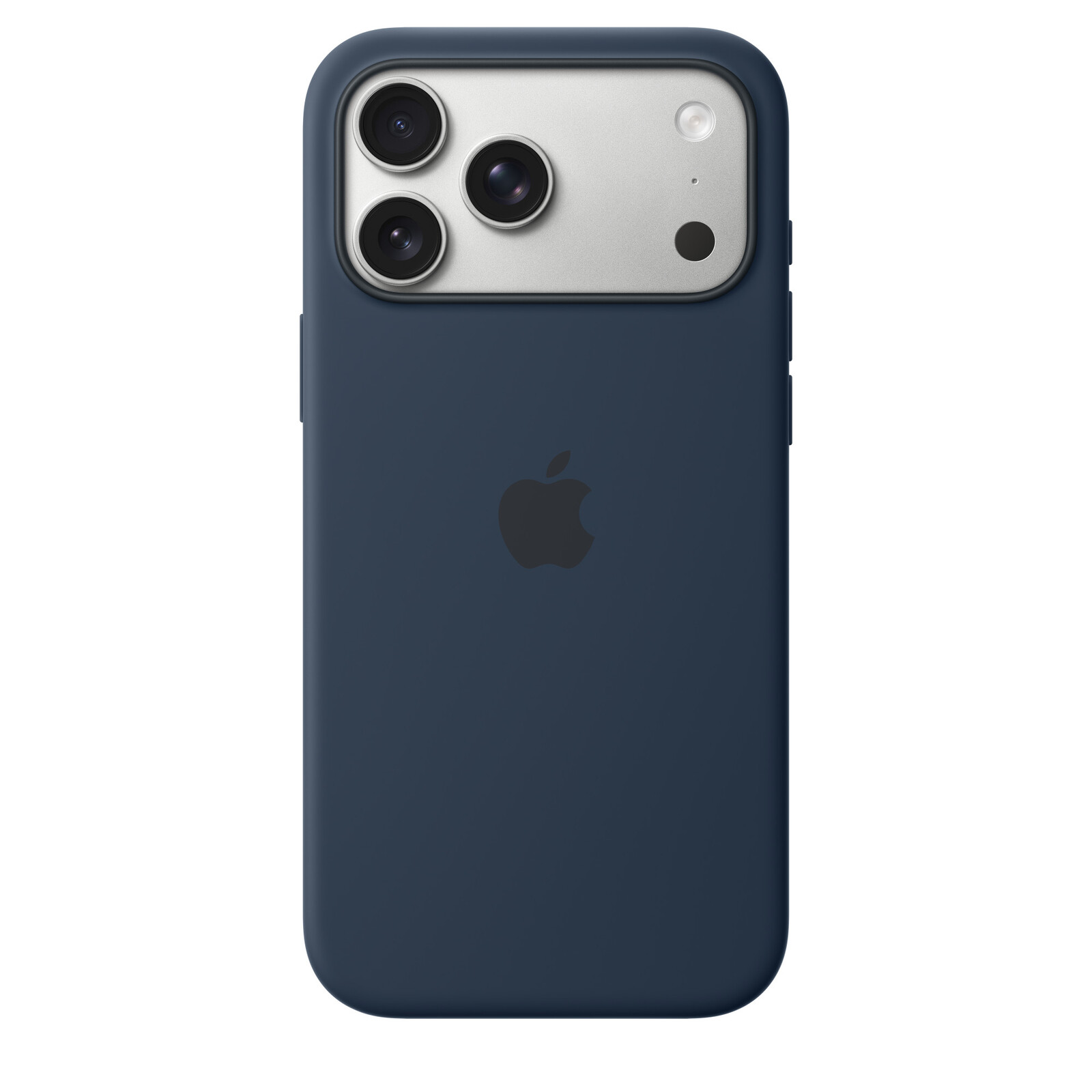 Apple iPhone 17 Pro Max Silicone Case mit MagSafe Midnight
