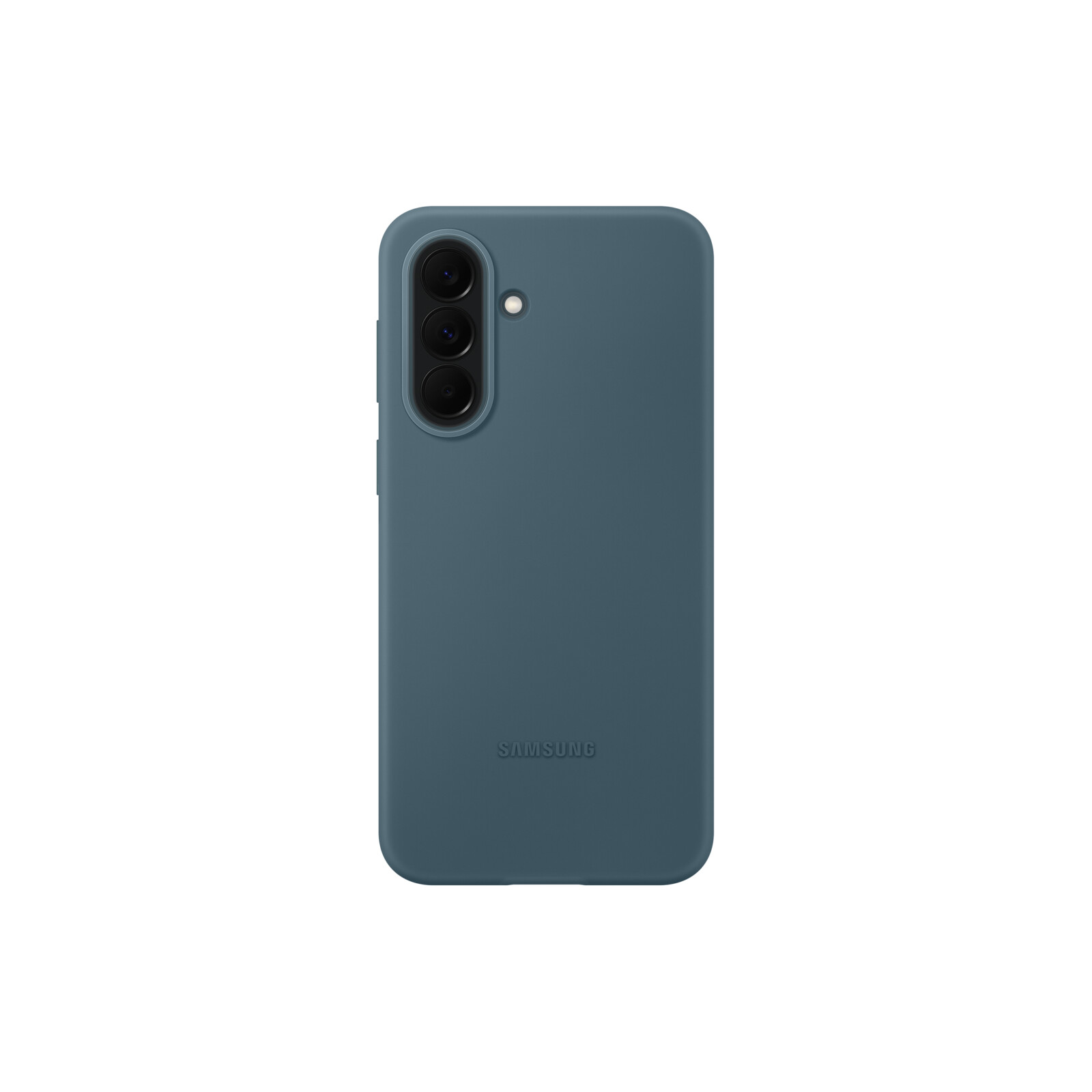 Samsung Back Cover Silicone Galaxy A37 Dunkelgr&uuml;n