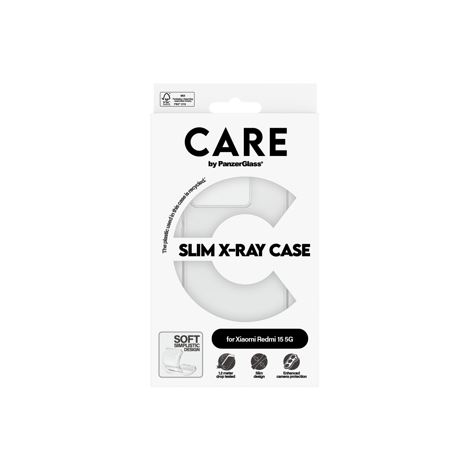 PanzerGlass Back Care X-Ray-Soft Basic Xiaomi Redmi 15 5G Clear
