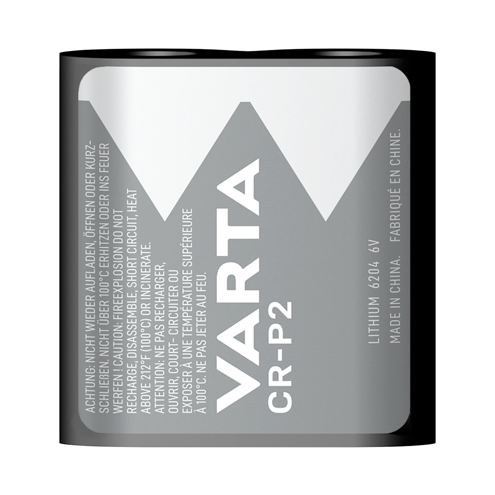 Varta 6204 CR-P2 Lithium Cylindrical 6V