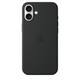  Apple iPhone 16 Plus Silikon Case mit Magsafe black 