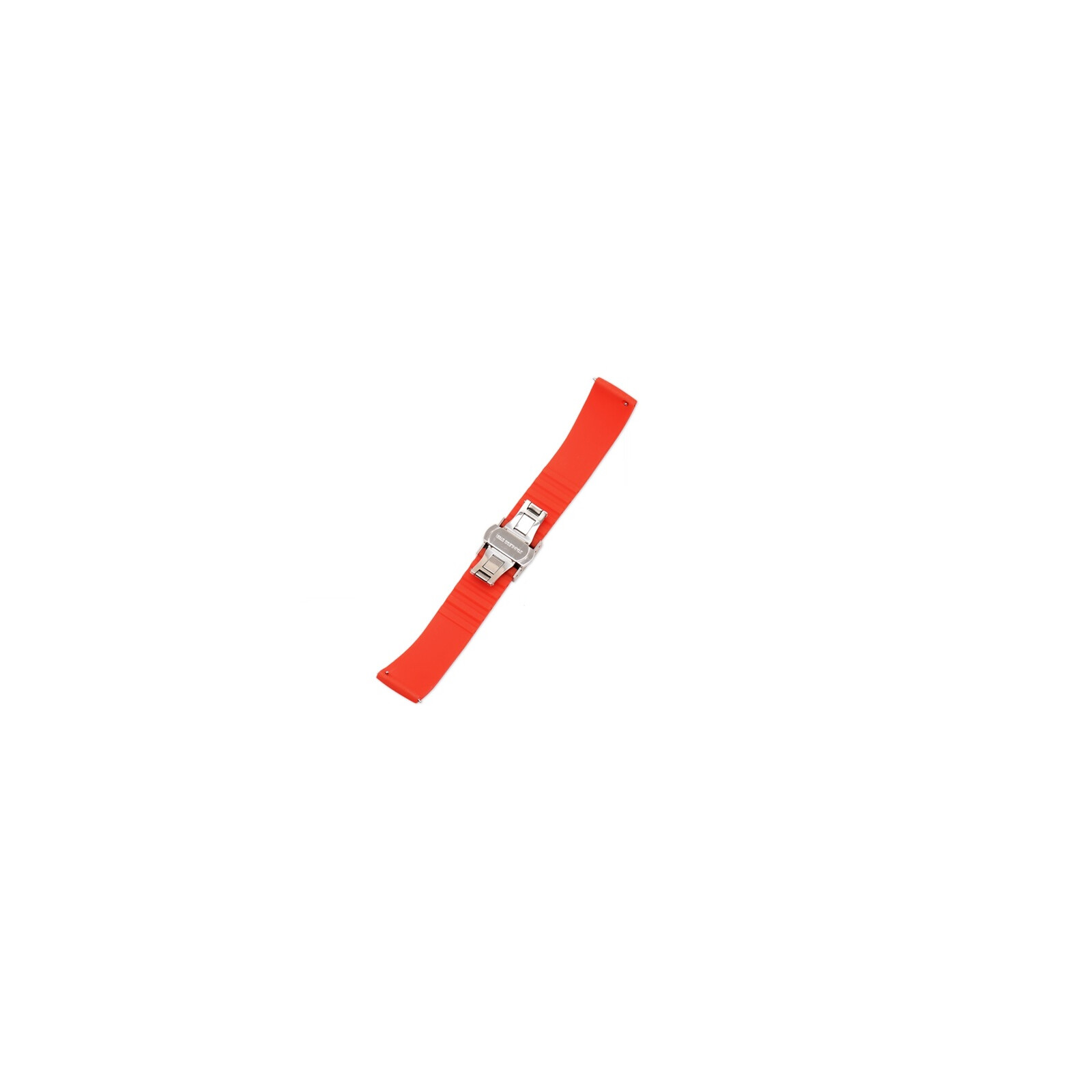 Mika Uhrenarmband Uni 18mm Silikon rot
