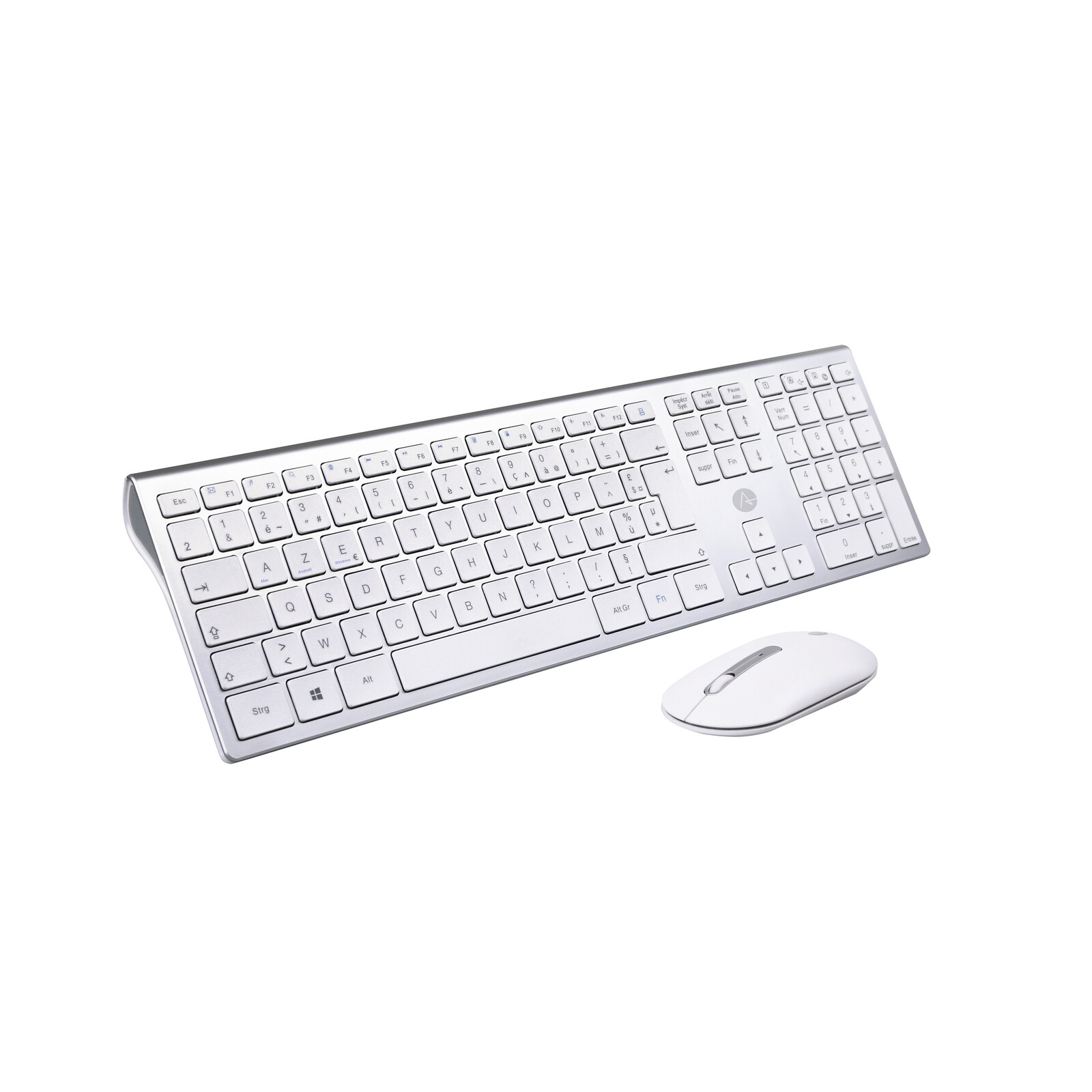 Axxtra Desktop Set combo wei&szlig;