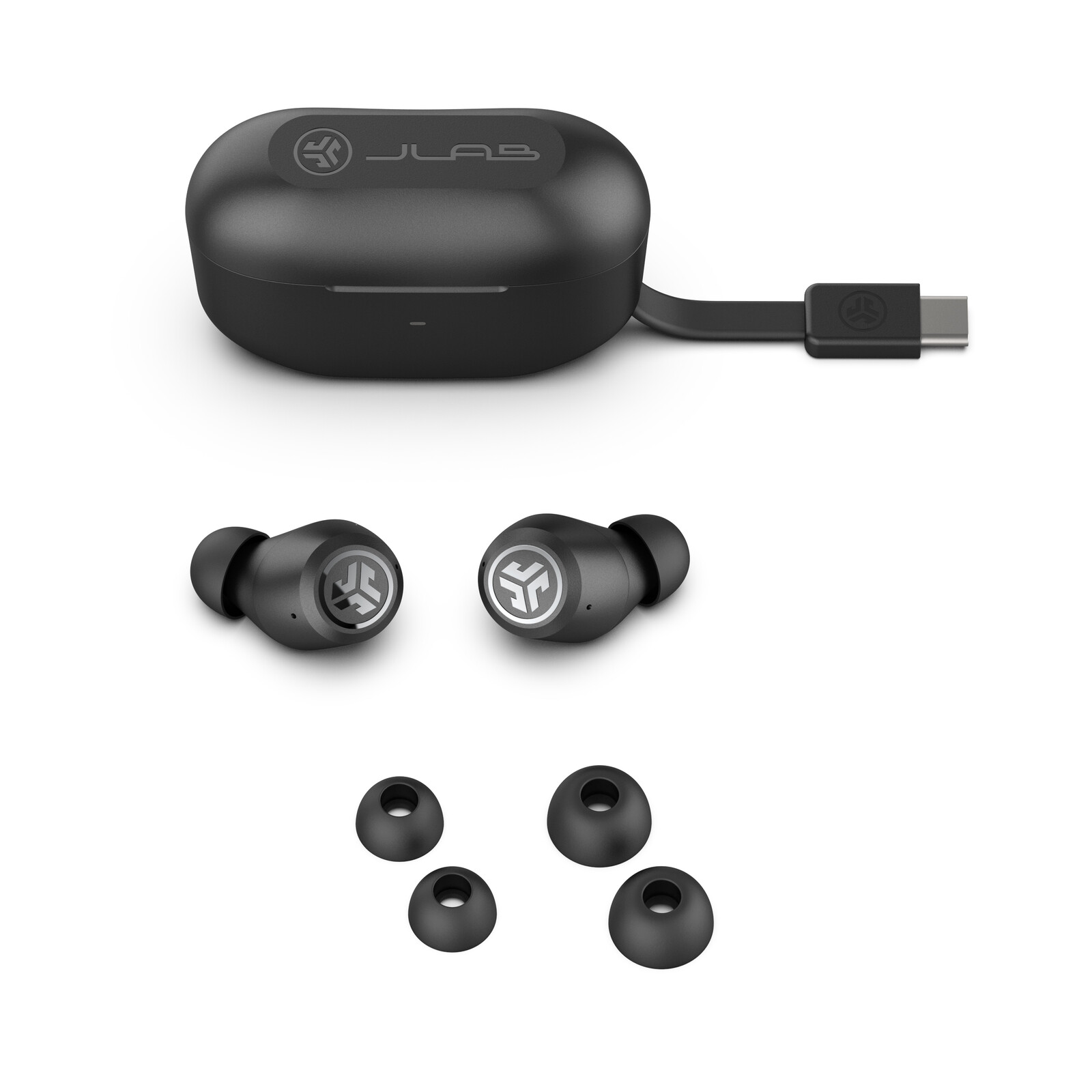 JLAB JBuds ANC TWS Earbuds schwarz