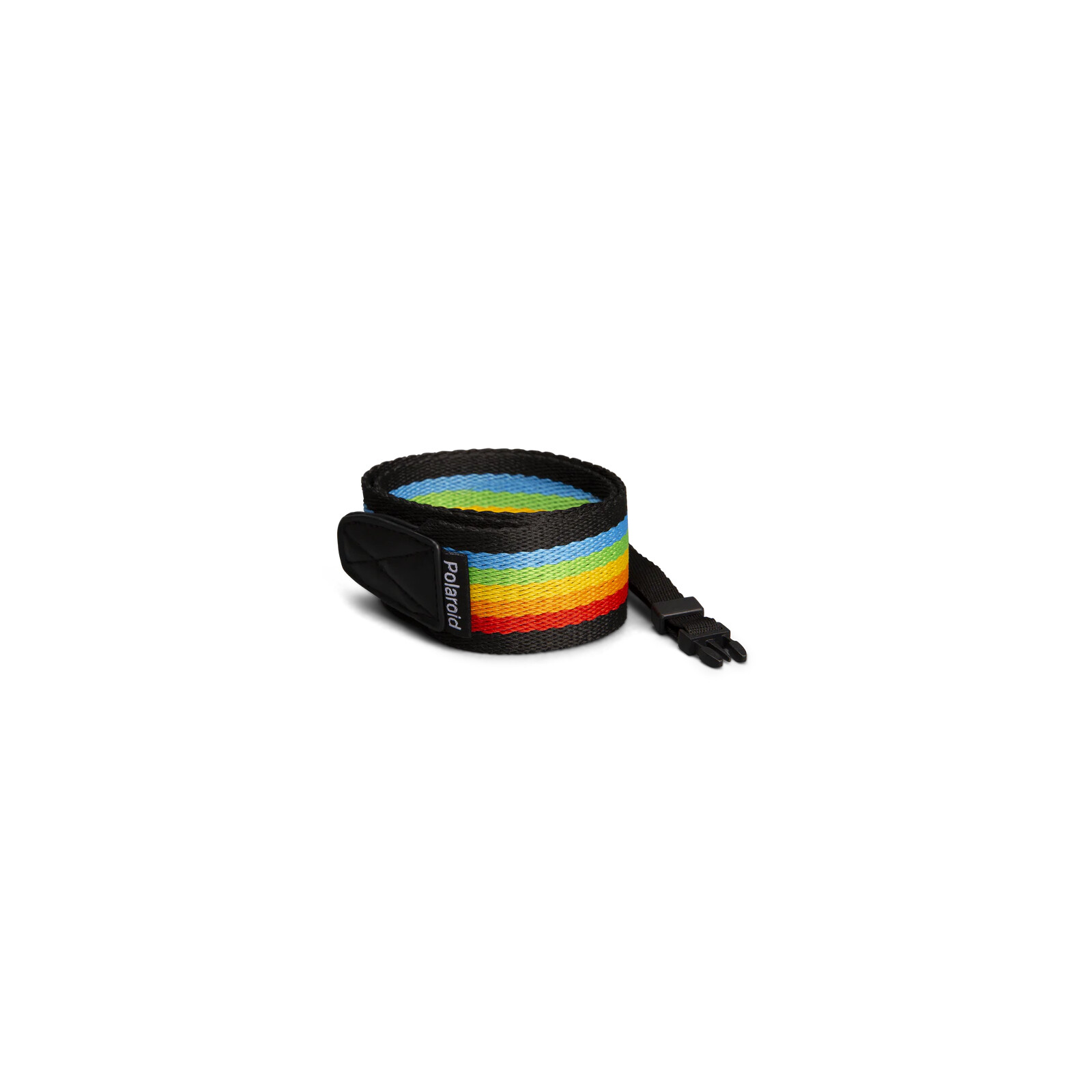 Polaroid Originals Kamerariemen Flach Regenbogen-Schwarz