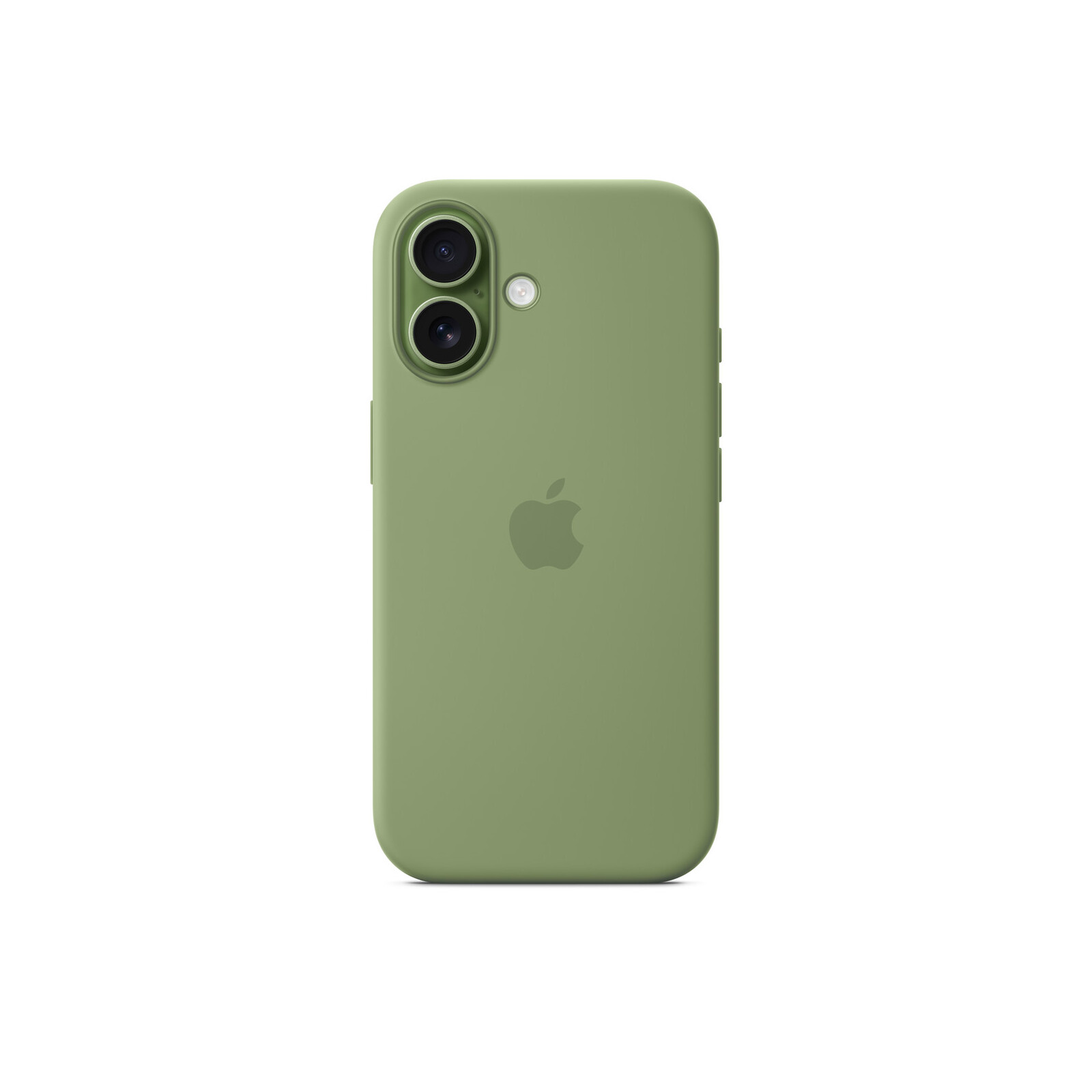 Apple iPhone 17 Silicone Case mit MagSafe Light Moss
