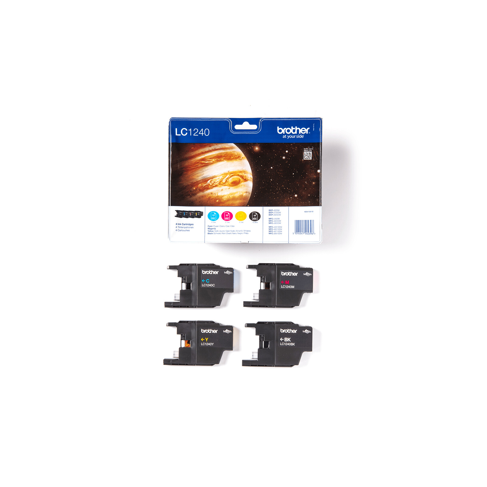 Brother LC1240VALBPDR Value Pack