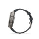 Garmin Fenix 9 Pro inReach 47mm Titan Silikonarmband Graphit/Schwarz