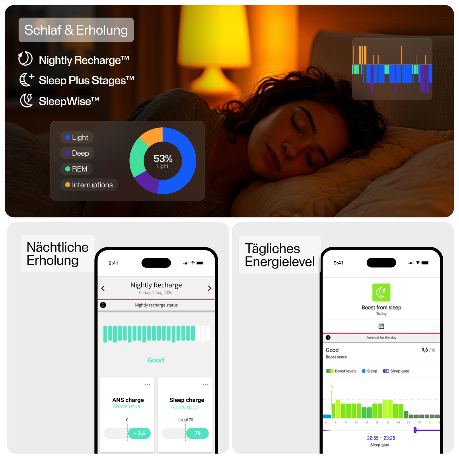 Polar Loop Tracker ohne Display Greige Sand