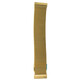 Mika Uhrenarmband Uni 20mm Edelstahl Milanaise gold