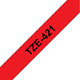 Brother TZE-421 Band rot/schwarz 9mm