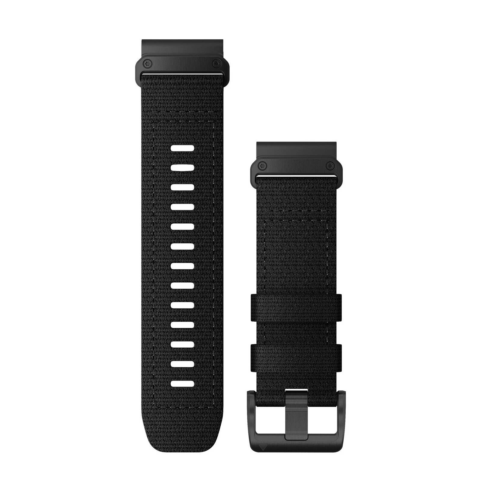 Garmin Quickfit Band 26mm Nylon schwarz schwarz