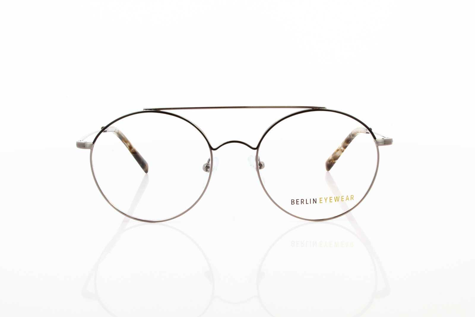 Berlin Eyewear BERE 146-1H Metallbrille Doppelsteg Rund